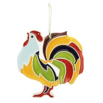 Rooster Decoration 13х13cm - buy, prices for ULTRAMARKET - photo 2