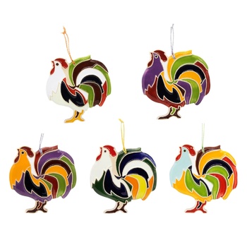 Rooster Decoration 13х13cm - buy, prices for ULTRAMARKET - photo 1