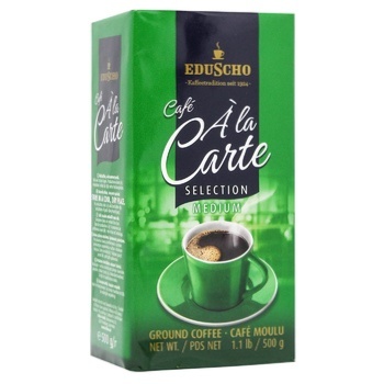 Eduscho Cafe La Carte Selection Medium Ground Coffee 500g - buy, prices for Za Raz - photo 3