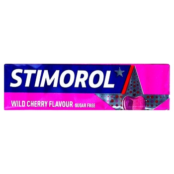 Stimorol Wild Cherry Chewing Gum 14g - buy, prices for - photo 1