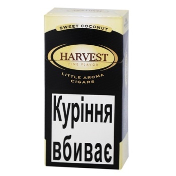 Сигариллы Harvest Club Sweet Coconut 10шт - купить, цены на ULTRAMARKET - фото 2