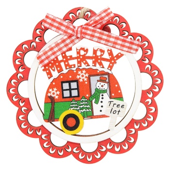 Stolyar Circle Decoration 10.5х10.5cm - buy, prices for ULTRAMARKET - photo 1