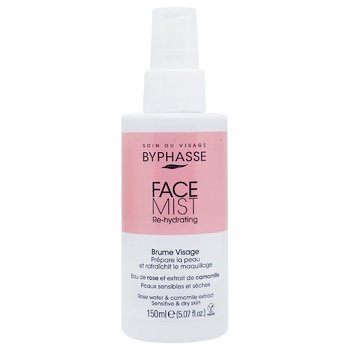 Byphasse Moisturizing Facial Mist for Dry and Sensitive Skin 150ml - buy, prices for - photo 1