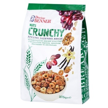 Doctor Benner Nut Crunches 375g - buy, prices for MegaMarket - photo 1