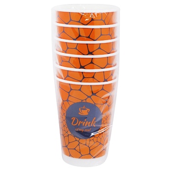 Стакан паперовий Субота двошаровий 6шт*340мл - купити, ціни на Таврія В - фото 2