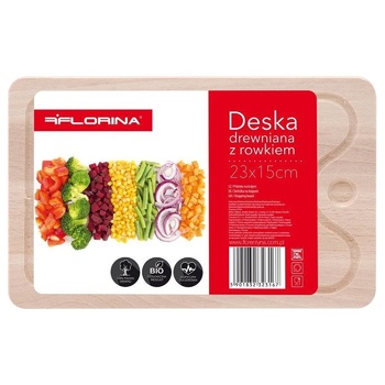 Florina Cutting Board 23х15cm - buy, prices for COSMOS - photo 1