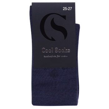 Шкарпетки Cool Socks чоловічі сірі розмір 25-27 - купити, ціни на - фото 1