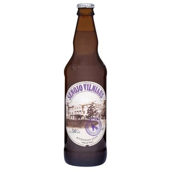 Senojo Vilniaus Wheat lager 5% 0.5l - buy, prices for NOVUS - photo 1