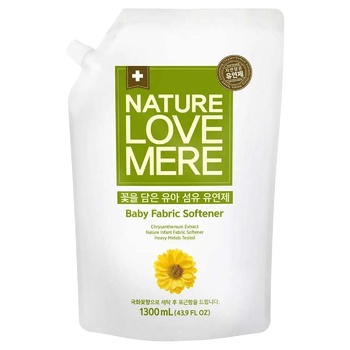 Nature Love Mere Fabric Softener for Baby Clothes with Chrysanthemum Extract 1.3l - buy, prices for - photo 1