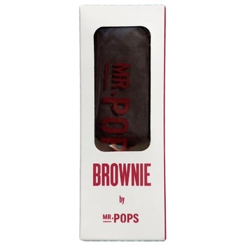 Десерт Mr.Pops Brownie з курагою та чорносливом в молочному шоколаді  58г - купити, ціни на КОСМОС - фото 1