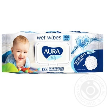 Aura wet wipes 100pcs - buy, prices for EKO Market - photo 1