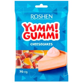 Желейні цукерки ROSHEN Yummi Gummi Cheesecakes / 70г АКЦІЯ - купить, цены на Торба - фото 1
