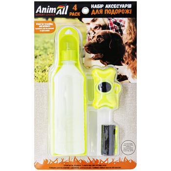 Набор для прогулок AnimAll для собак желтый MG8602 - купить, цены на Auchan - фото 1