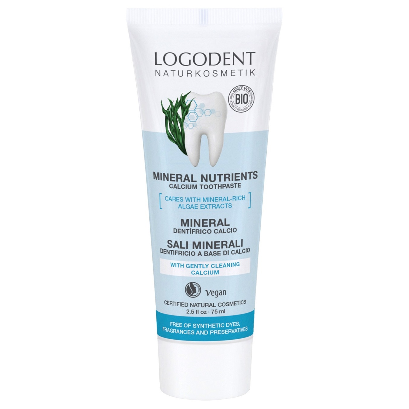 

Зубная паста Logodent Bio Mineral Nutrients 75мл