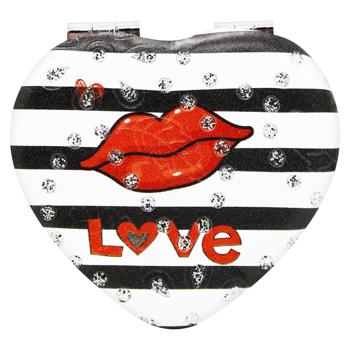 Heart Cosmetic Mirror 8x7cm - buy, prices for ULTRAMARKET - photo 5