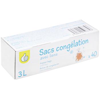 Auchan Freezer Bags 3l 40pcs - buy, prices for - photo 3