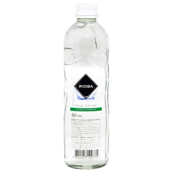 Rioba Water Drinking Slightly Carbonated Water 0.4l - buy, prices for METRO - photo 1