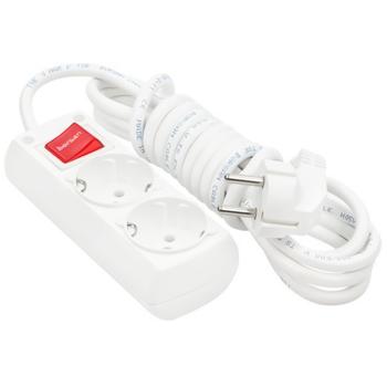 Подовжувач Borsan 2гнізда 5м+вимикач - купити, ціни на Auchan - фото 2