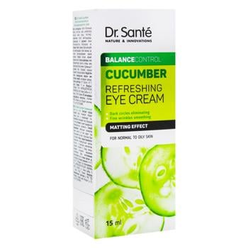 Крем під очі Dr.Sante Cucumber Освіжаючий 15мл - купити, ціни на Біотус - фото 2