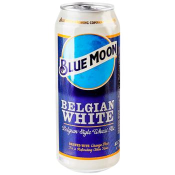 Blue Moon Unfiltered Beer 5.4% 0.5l