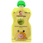 Malyatko Apple Original Puree without Sugar 120g