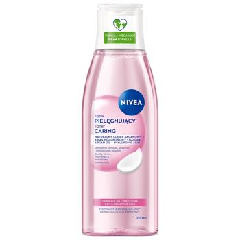 Тонік для обличчя Nivea Ніжний пом'якшуючий для сухої та чутливої шкіри 200мл - купити, ціни на КОСМОС - фото 1