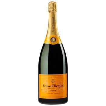 Шампанське Veuve Clicquot Brut біле брют 12% 1,5л