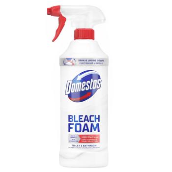 Спрей-пена Domestos для унитаза и ванной отбеливания 435мл