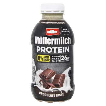 Напій молочний Muller Protein Шоколад без цукру 1,7% 400г