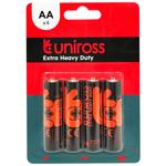 Uniross Extra Heavy Duty Battery 4pcs