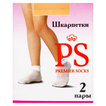 Носки Premier Socks детские капрон белые 2 пары - купить, цены на ЕКО Маркет - фото 2