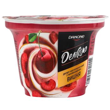 Delissimo Cherry Fermented Milk Dessert 3% 180g - buy, prices for Supermarket "Kharkiv" - photo 2