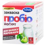 Закваска бактеріальна Vivo Пробіо йогурт 1г 4шт