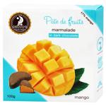 Shoud'e Pate de Fruits Mango Marmalade in Dark Chocolate 100g