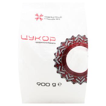 Kozatskiy Standard White Crystalline Sugar 900g - buy, prices for EKO Market - photo 1
