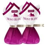 Конфеты Roshen Mont Blanc с измельченным миндалем