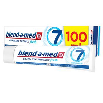 Зубная паста Blend-a-Med Complete Защита и свежесть 7 экстрасвежесть 100мл - купить, цены на Таврия В - фото 1