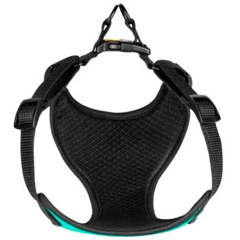 Шлея для собак Barksi Sport нейлоновая XS 28-33см бирюзовый - купить, цены на MasterZoo - фото 4