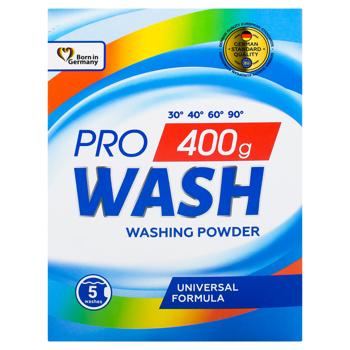 Стиральный порошок Pro Wash универсальный 400г - купить, цены на ЕКО Маркет - фото 2