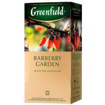 Чай чорний Greenfield Barberry Garden 1,5г*25шт