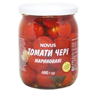 Novus Marinated Cherry Tomatoes 480g - buy, prices for NOVUS - photo 1