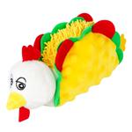 GiGwi Foody Friends Chicken Taco Dog Toy with Squeaker 26cm