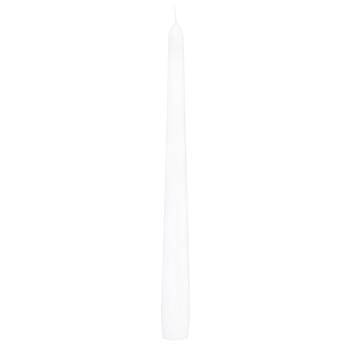 Bolsius Conical Candle 24.5х2.4cm White