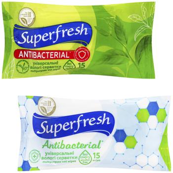 Салфетки влажные Superfresh 15шт - купить, цены на Чудо Маркет - фото 4