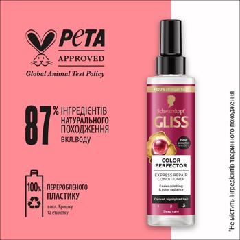 Gliss Color Perfector Express-conditioner 200ml - buy, prices for NOVUS - photo 6