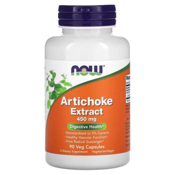 Now Foods Artichoke Leaf Extract 450mg 90 capsules