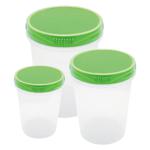 Container Set 500ml, 1000ml, 1500ml 3pcs