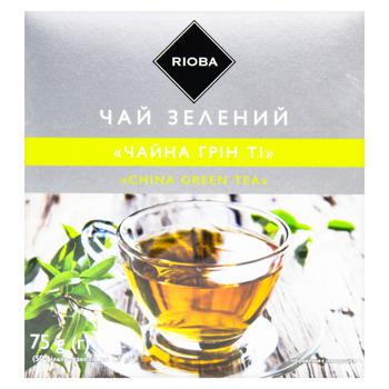 Чай зеленый Rioba China Green Tea 1,5г*50шт - купить, цены на METRO - фото 2