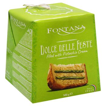 Fontana Panettone with Pistachio Cream 500g - buy, prices for Za Raz - photo 2