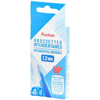 Auchan Interdental Brushes 1.3mm 5pcs